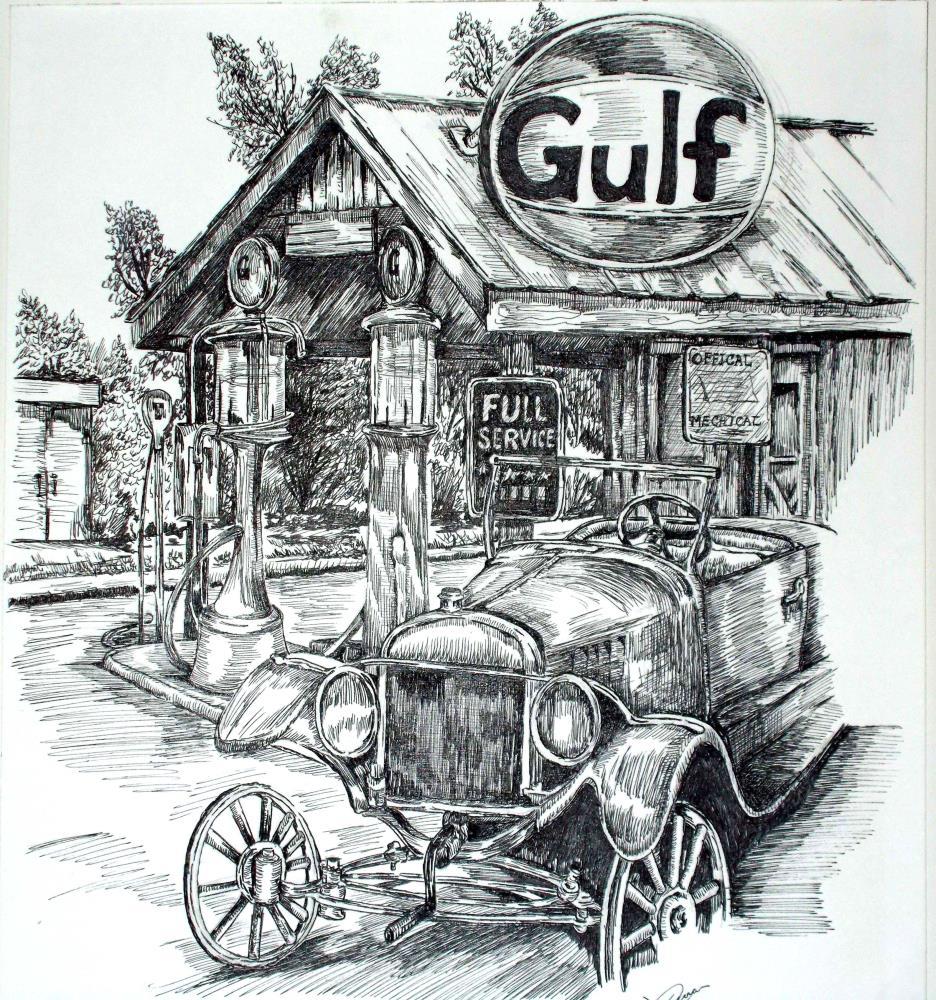 The Old Gas Station